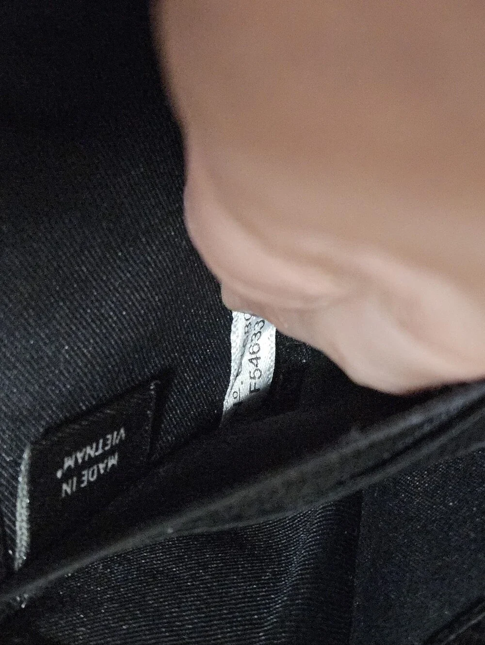 Coach Black Signature Zip Around Wallet